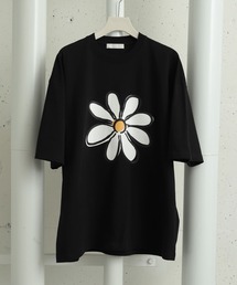 SENSE OF PLACE by URBAN RESEARCH | ポップアートフラワープリントTシャツ(5分袖)(Tシャツ/カットソー)