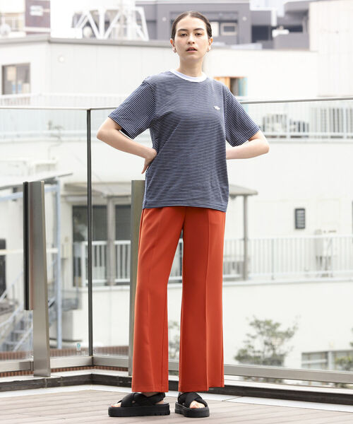 Ray BEAMS(レイビームス)の「Ray BEAMS / ストレッチ フレア パンツ(その他パンツ・レディース・オレンジ/ブラック/ライトブルー・0/1)」の15枚目の写真