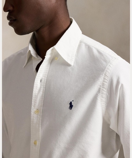 POLO RALPH LAUREN(ポロ ラルフ ローレン)の「クラシック フィット ガーメントダイド オックスフォード シャツ(シャツ/ブラウス・メンズ・ホワイト・XL/S/XS/XXL/L/M)」の5枚目の写真