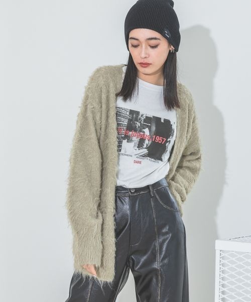 JEANASIS(ジーナシス)の「フォトグラフィックプリントロンTEE/211041(Tシャツ/カットソー・レディース・グレー系その他/ホワイト系その他/レッド系その他・FREE)」の22枚目の写真
