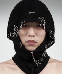 MOMMANWA | 韓国ブランド MOMMANWA モンマンワ HAND MADE BALACLAVA デザイン3 ハンドメイド バラクラバ ニット帽 ビーニー(ニットキャップ/ビーニー)