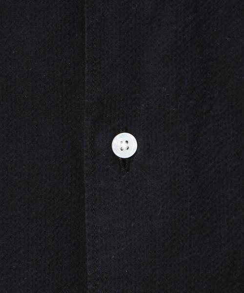BEAUTY&YOUTH UNITED ARROWS(ビューティーアンドユースユナイテッドアローズ)の「BY シアサッカー バンドカラーシャツ◆(シャツ/ブラウス・メンズ・オフホワイト/ナチュラル/ネイビー・MEDIUM/LARGE/SMALL/X-SMALL/X-LARGE)」の16枚目の写真