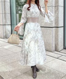 apres jour | スリットスリーブウエストリブワンピ【ZOZOTOWN限定アイテム】(ワンピース)