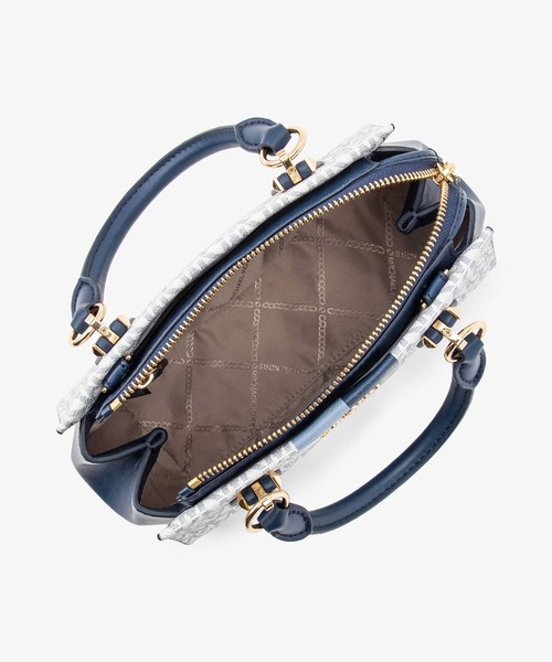 MICHAEL KORS(マイケルコース)の「MARILYN クロスボディ スモール - MKシグネチャー(ショルダーバッグ・レディース・ブルー系その他・FREE)」の4枚目の写真