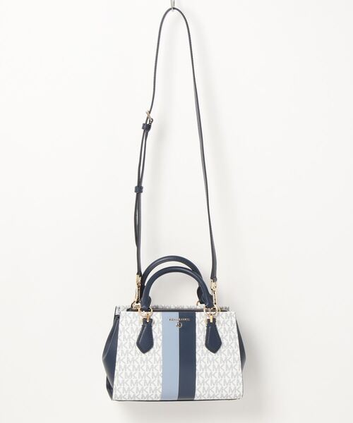 MICHAEL KORS(マイケルコース)の「MARILYN クロスボディ スモール - MKシグネチャー(ショルダーバッグ・レディース・ブルー系その他・FREE)」の6枚目の写真