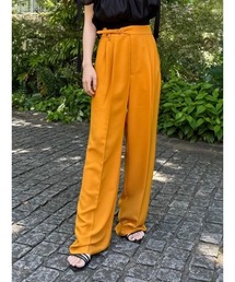 LILY BROWN | グルカベルトストレートタックパンツ(その他パンツ)