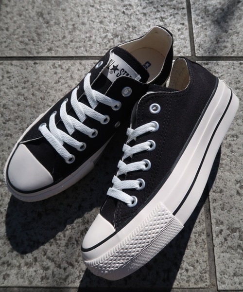 CONVERSE(コンバース)の「converse コンバース ALL STAR PLTS OX オールスター PLTS オックス 32893351 *BLACK(スニーカー・レディース・ブラック・4/3/5/4h/5h/3h/6)」の5枚目の写真