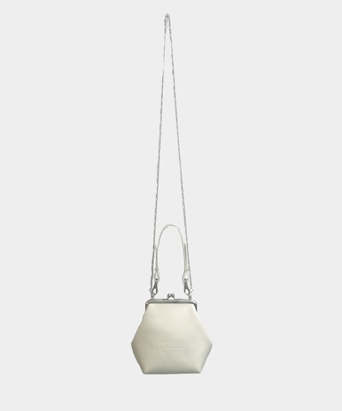 beautiful people(ビューティフルピープル)の「clasp shoulder hand pouch(ショルダーバッグ・レディース・カーキ/グレー/ブラック/グレイッシュベージュ/アイボリー・FREE)」の11枚目の写真