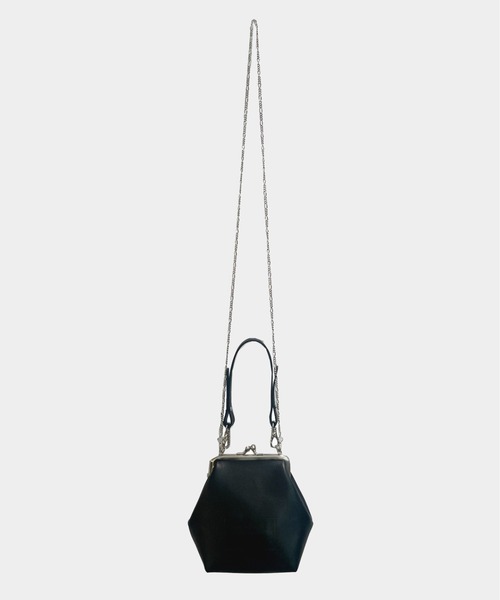 beautiful people(ビューティフルピープル)の「clasp shoulder hand pouch(ショルダーバッグ・レディース・カーキ/グレー/ブラック/グレイッシュベージュ/アイボリー・FREE)」の6枚目の写真