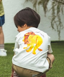 BEAMS mini | アニマル HIP Tシャツ 2026SS(90~150cm)外遊び プチプラ 通園 通学 定番(Tシャツ/カットソー)