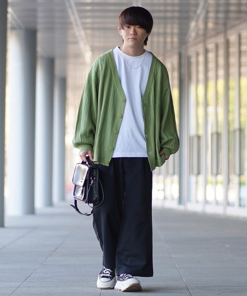 molk(モルク)の「【molk】ルーズタックストレートチノパンツ(チノパンツ・メンズ・アイボリー/ブラック/ベージュ/チャコールグレー・S/L/M)」の22枚目の写真