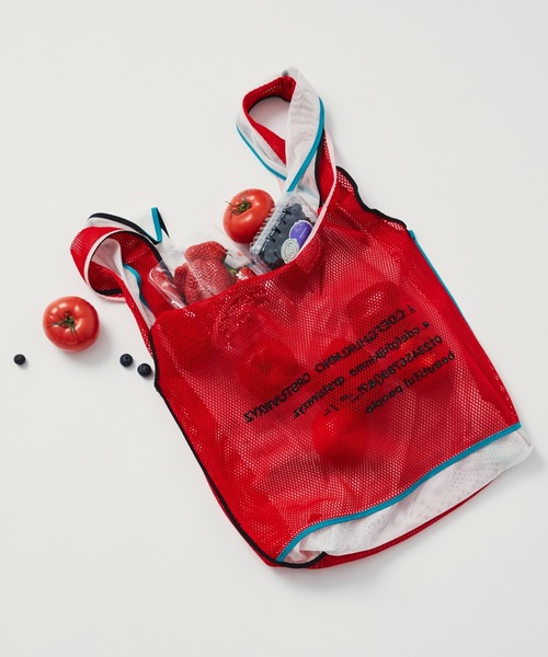 beautiful people(ビューティフルピープル)の「alphabet embroidery marche flip bag(トートバッグ・レディース・グリーン/レッド/ホワイト/ネイビー・FREE)」の1枚目の写真
