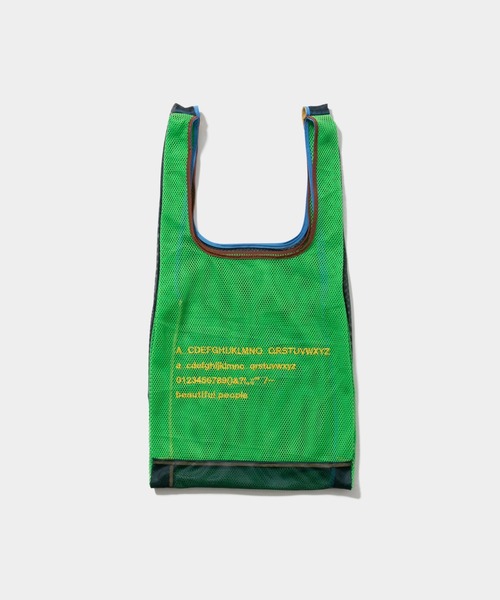 beautiful people(ビューティフルピープル)の「alphabet embroidery marche flip bag(トートバッグ・レディース・グリーン/レッド/ホワイト/ネイビー・FREE)」の5枚目の写真