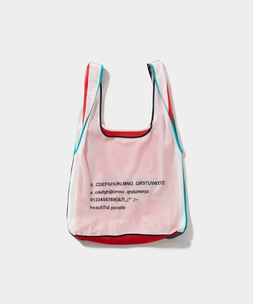 beautiful people(ビューティフルピープル)の「alphabet embroidery marche flip bag(トートバッグ・レディース・グリーン/レッド/ホワイト/ネイビー・FREE)」の8枚目の写真