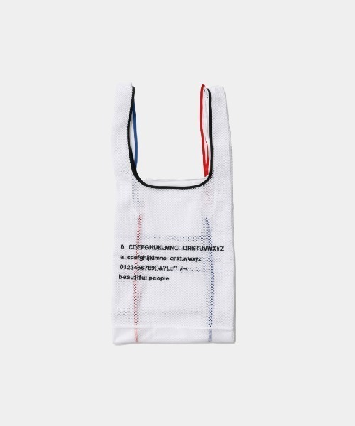 beautiful people(ビューティフルピープル)の「alphabet embroidery marche flip bag(トートバッグ・レディース・グリーン/レッド/ホワイト/ネイビー・FREE)」の11枚目の写真