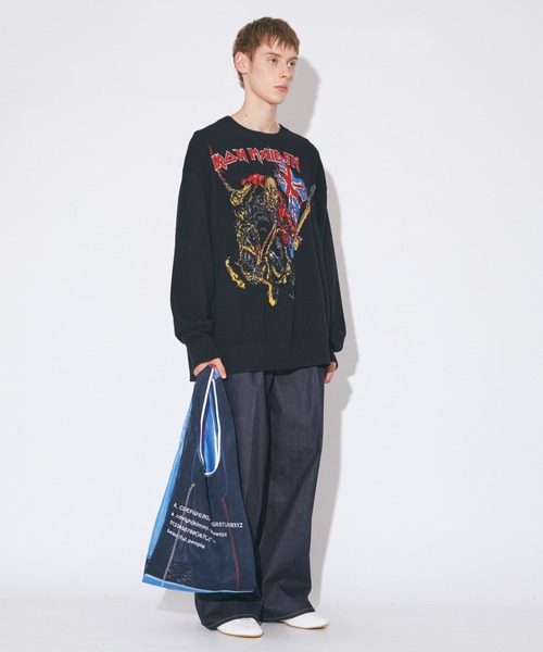 beautiful people(ビューティフルピープル)の「alphabet embroidery marche flip bag(トートバッグ・レディース・グリーン/レッド/ホワイト/ネイビー・FREE)」の14枚目の写真