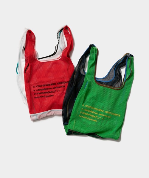 beautiful people(ビューティフルピープル)の「alphabet embroidery marche flip bag(トートバッグ・レディース・グリーン/レッド/ホワイト/ネイビー・FREE)」の22枚目の写真
