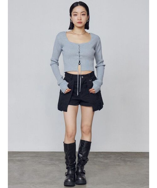 EMODA(エモダ)の「ルーズベルトブーツ(ブーツ・レディース・ブラック/ブラウン・SMALL/MEDIUM/LARGE)」の22枚目の写真