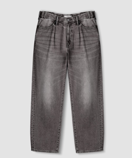 RAGEBLUE(レイジブルー)の「12oz DENIM BAGGY WIDE PANTS/ルーズフィット/12オンスデニム/バギーパンツ(デニムパンツ・メンズ・ライトブルー/ブルー/ライトグレー/グレー・SMALL/LARGE/MEDIUM)」の2枚目の写真