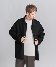 BEAUTY&YOUTH UNITED ARROWS | ショートビーバーフィニッシュ リバーメルトン カバーオール(カバーオール)