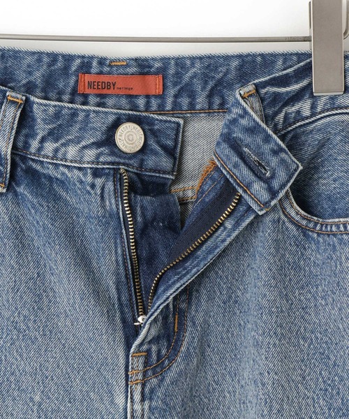 NEEDBY heritage(ニードバイヘリテージ)の「【NEEDBY for ADAM ET ROPE'】別注HANA(デニムパンツ・レディース・ブルー/ネイビー・24/25/26/27)」の21枚目の写真