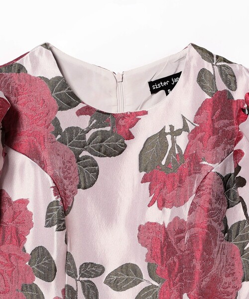 Sister Jane(シスタージェーン)の「sister jane / Good Days Jacquard ミニワンピース(ワンピース・レディース・ピンク・SMALL)」の3枚目の写真