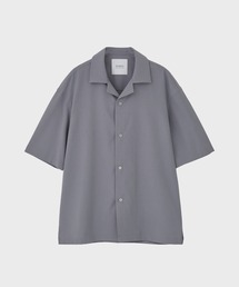 【WEB限定】WORSTEX OPEN COLLAR SHIRT S/S /リラックスフィット オープンカラーカラーシャツ