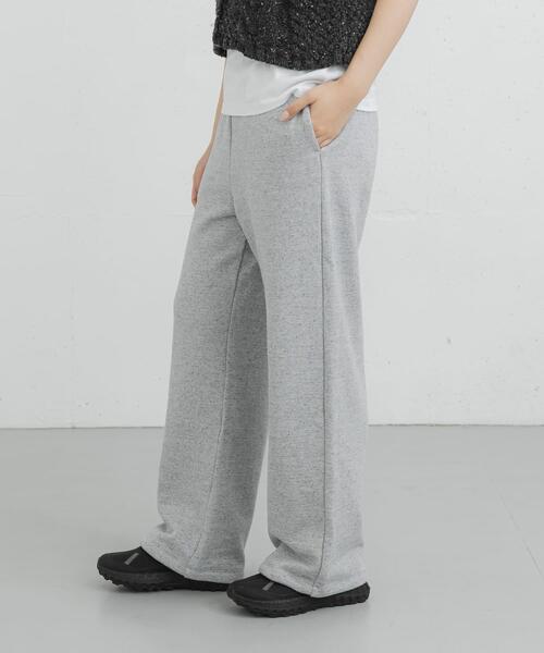 EKAL(エカル)の「反毛裏毛イージーパンツ(その他パンツ・レディース・グレー・ONE)」の2枚目の写真