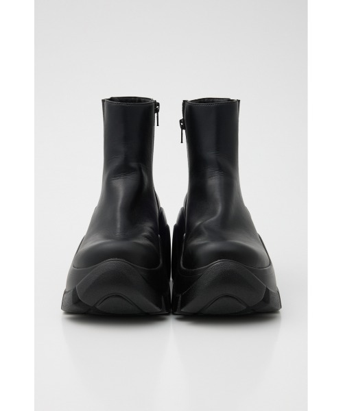 SLY(スライ)の「COLOR SOLE SHORT BOOTS カラー ソール ショート ブーツ 厚底(ブーツ・レディース・ブラック/ダークブラウン/グリーン系その他2・SMALL/MEDIUM/LARGE)」の16枚目の写真