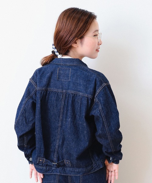 BEAMS BOY(ビームスボーイ)の「【別注】orSlow / Monroe Jacket Special(デニムジャケット・レディース・インディゴブルー・0/1)」の9枚目の写真