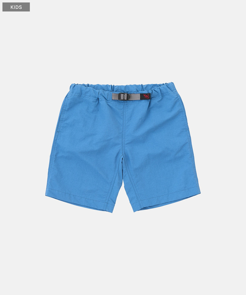 Gramicci(グラミチ)の「KIDS NYLON SHORT|キッズナイロンショーツ Gramicci グラミチ(その他パンツ・キッズ・ホワイト×ブルー/イエロー/ブルー/ブラウン系その他/ブラック/アイボリー系5/オリーブ/オリーブ系/イエロー系その他/ライトグリーン/アクア/ネイビー系/オレンジ系・100/120/130/110)」の1枚目の写真