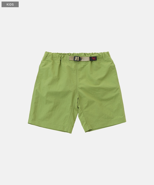 Gramicci(グラミチ)の「KIDS NYLON SHORT|キッズナイロンショーツ Gramicci グラミチ(その他パンツ・キッズ・ホワイト×ブルー/イエロー/ブルー/ブラウン系その他/ブラック/アイボリー系5/オリーブ/オリーブ系/イエロー系その他/ライトグリーン/アクア/ネイビー系/オレンジ系・100/120/130/110)」の7枚目の写真