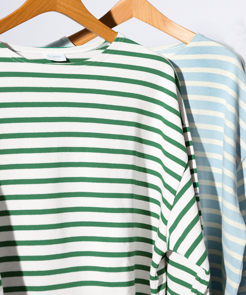 ORCIVAL(オーシバル)の「【ORCIVAL/オーシバル】 COTTON LOURD:カットソー(Tシャツ/カットソー・レディース・クリアブルー/ライトイエロー/ライトグリーン・3)」の2枚目の写真