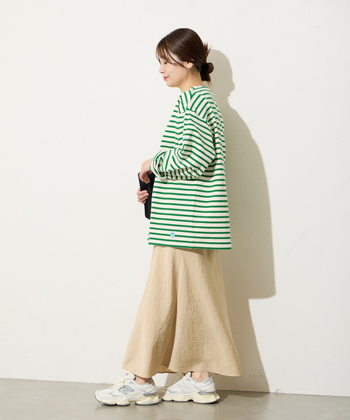 ORCIVAL(オーシバル)の「【ORCIVAL/オーシバル】 COTTON LOURD:カットソー(Tシャツ/カットソー・レディース・クリアブルー/ライトイエロー/ライトグリーン・3)」の7枚目の写真