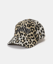 GANNI | GANNI / ガニー Washed Cotton Canvas Cap Leo Emb(キャップ)