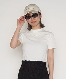 LILY BROWN | ハイネックエンプロイダリロゴT(Tシャツ/カットソー)