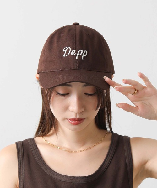 Gready Brilliant(グレディブリリアン)の「Deppキャップ(キャップ・レディース・ブラウン/ブラック・FREE)」の3枚目の写真