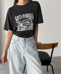 CANAL JEAN | El mar(エルマール) "SANTA BARBARA"半袖Tシャツ(Tシャツ/カットソー)