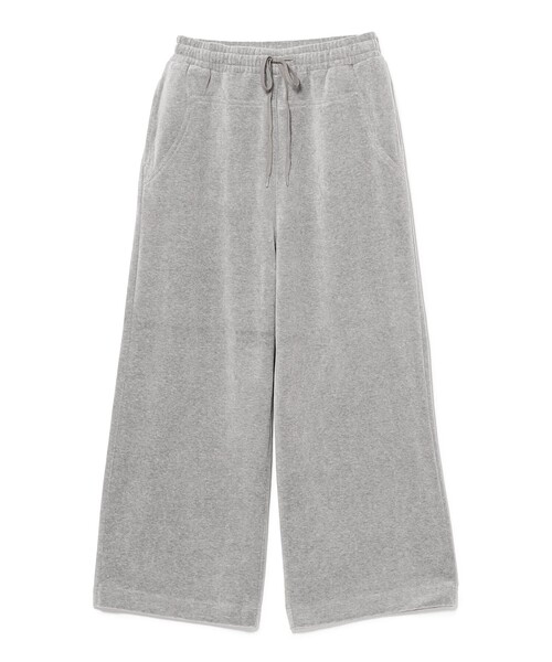 Ray BEAMS(レイビームス)の「【4/2値下げ】ベロア ワイド スウェット パンツ(スウェットパンツ・レディース・グレー/ブラック・1/0)」の22枚目の写真