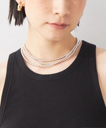 <PHILIPPE AUDIBERT>SP Ball chain ロングネックレス<Select by EMMEL REFINES>