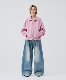 WIDE BUGGY VINTAGE LIKE DENIM PANTS " MUD DYEING / WASHED "/ワイドバギーヴィンテージライクデニムパンツ