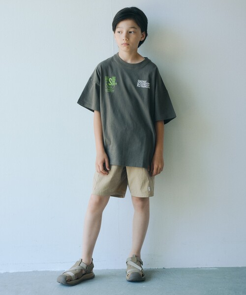 green label relaxing(グリーンレーベルリラクシング)の「ベルクロ スポーツ サンダル / キッズ 17cm-23cm(サンダル・キッズ・グレー系/ブラック/ベージュ・22cm/17cm/19cm/21cm/18cm/20cm/23cm)」の11枚目の写真