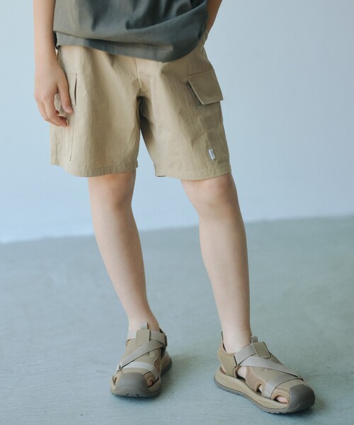 green label relaxing(グリーンレーベルリラクシング)の「ベルクロ スポーツ サンダル / キッズ 17cm-23cm(サンダル・キッズ・グレー系/ブラック/ベージュ・22cm/17cm/19cm/21cm/18cm/20cm/23cm)」の15枚目の写真