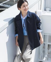 URBAN RESEARCH DOORS | 撥水ショートトレンチ | トレンチコート/ショートコート/春アウター/ライトアウター/はっ水/通勤(トレンチコート)