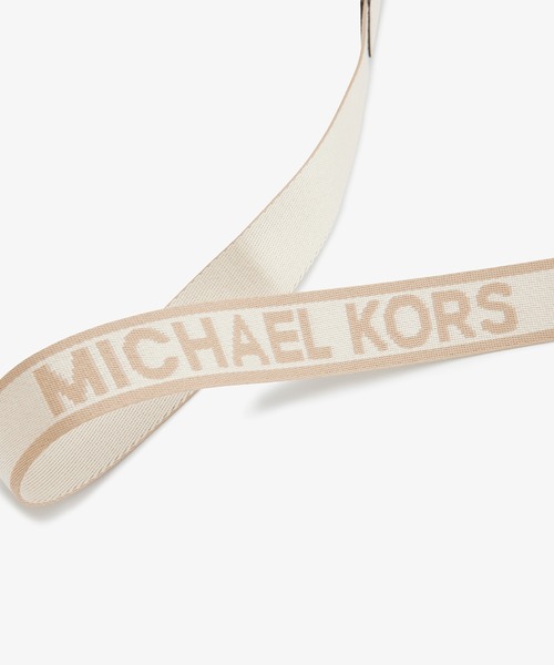 MICHAEL KORS(マイケルコース)の「JET SET TRAVEL クロスボディ ウィズ テックアタッチ スモール(ショルダーバッグ・レディース・ベージュ系・FREE)」の7枚目の写真
