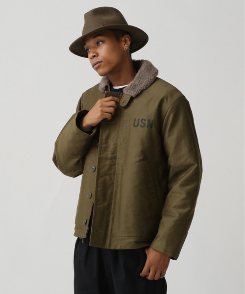 AVIREX(アヴィレックス)の「N-1 JACKET HERITAGE / N-1ジャケット / AVIREX / アヴィレックス(ミリタリージャケット・メンズ・オリーブ・44/42/40/38)」の2枚目の写真