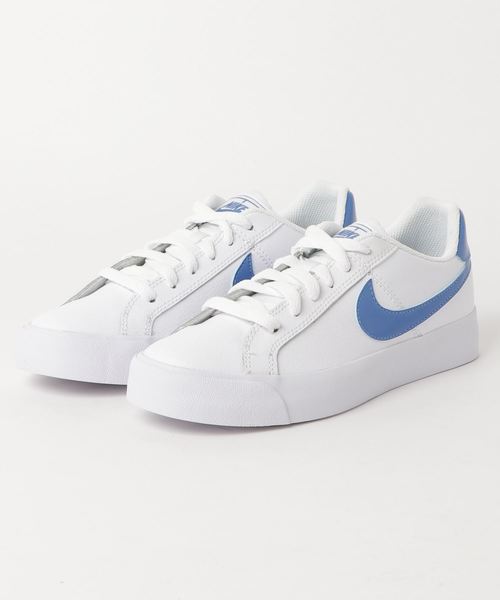 NIKE(ナイキ)の「NIKE ウィメンズコートロイヤルAC(スニーカー・レディース・ブラック/ホワイト/ブルー系その他・22.5cm/23cm/23.5cm/24cm/24.5cm/25cm)」の1枚目の写真