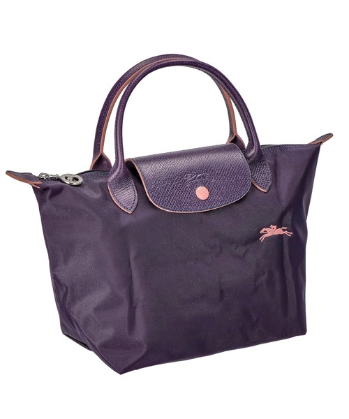LONGCHAMP(ロンシャン)の「LONGCHAMP LE PLIAGE CLUB S ロンシャン ル・プリアージュ クラブ S ハンドバッグ(ハンドバッグ・レディース・ブラック/パープル/レッド/ピンク/オレンジ/ブルー/グリーン/ピンクベージュ/ライトピンク/グレー/ネイビー/ブルー系その他/プラム/ブラウン/ピンク系・FREE)」の9枚目の写真