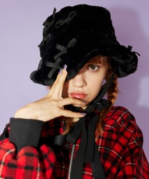 TENDER RIBBON FUR BUCKET ハット
