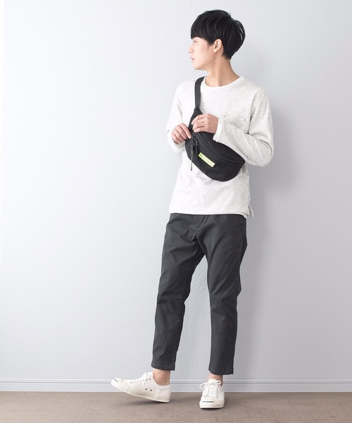 BEN DAVIS(ベンデイビス)の「【BEN DAVIS/ベンデイビス】普段遣い抜群なヘビロテデザイン ワンポイントブランドロゴ入り ユニセックスデザイン ブランドネームリボン付き ウエストバッグ(ボディバッグ/ウエストポーチ・レディース・ブラック/レッド/ピンク/スミクロ/ライトピンク/ネイビー/パープル/イエロー/ライトパープル/グリーン/レッド系その他・FREE)」の22枚目の写真